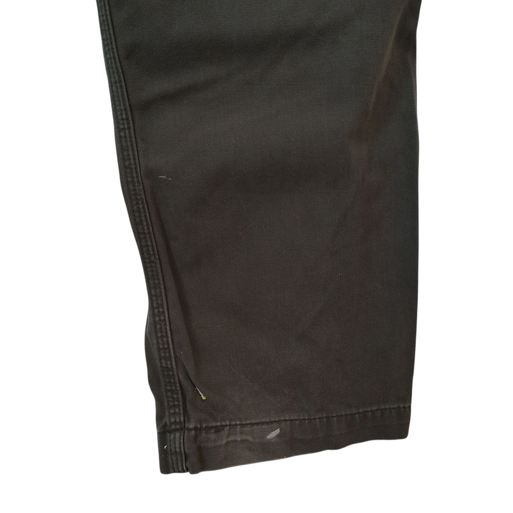 Carhartt Men's Pants B324 DFE Relaxed Fit‎ 32x31 Brown Workwear Paint Thrashed - Picture 12 of 14